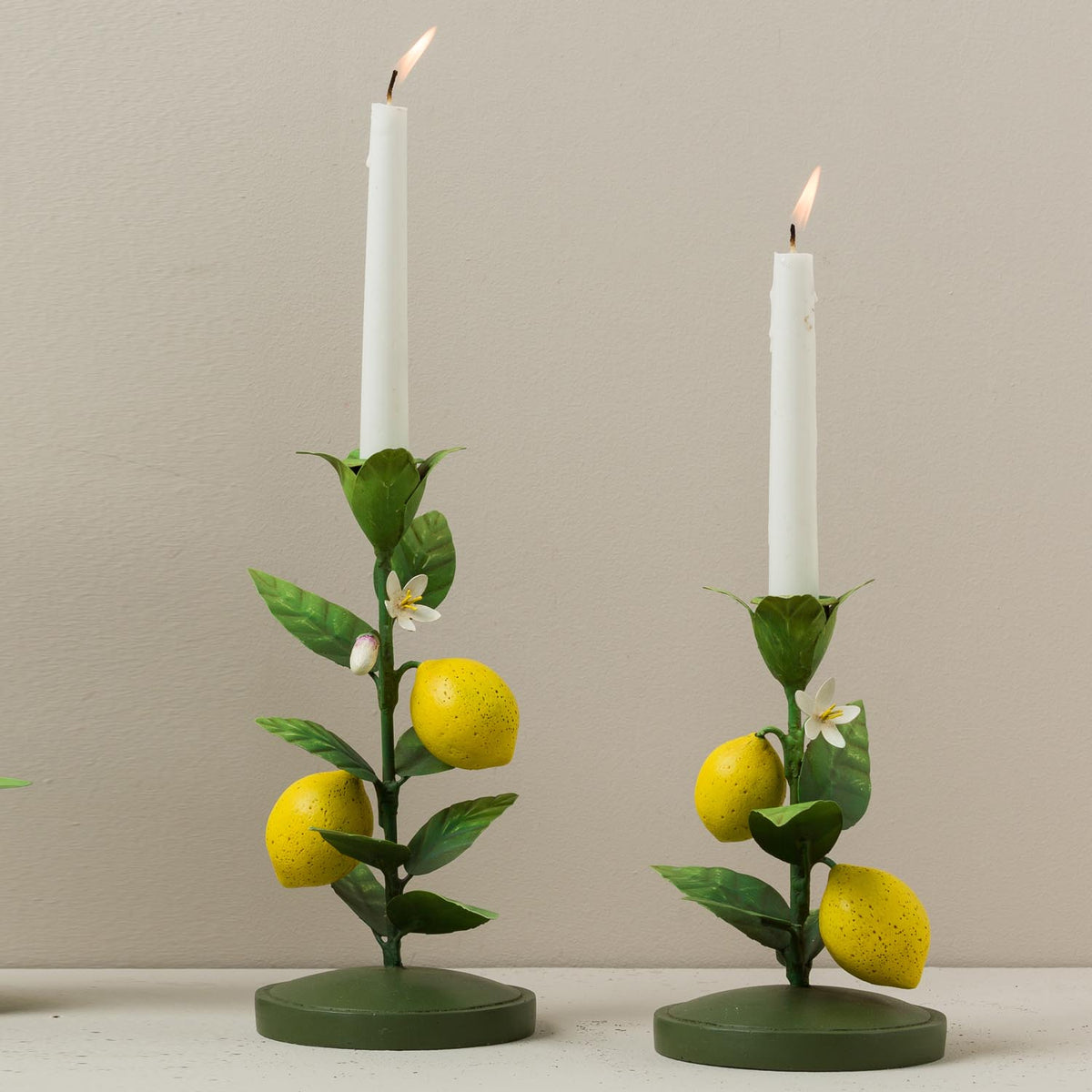 LEMON CANDLEHOLDER 8